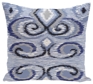 Ikat'S Meow Geometric Print Pillow, Dust, 26"x26"