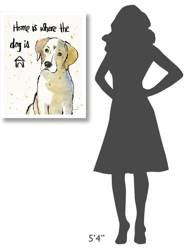 "Strike a Paws II" Digital Paper Print by Anne Tavoletti, 24"x30"