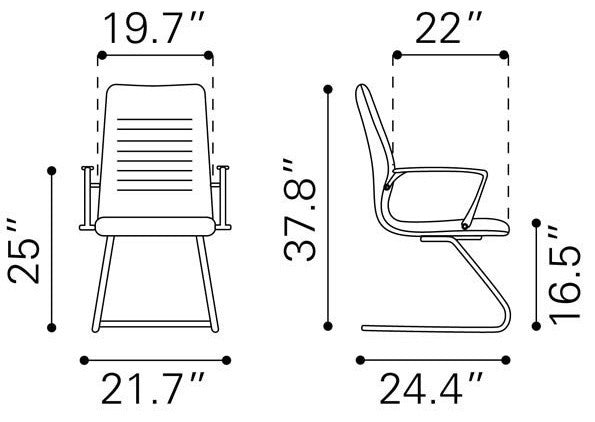 Zuo Modern Lion Conference Chair