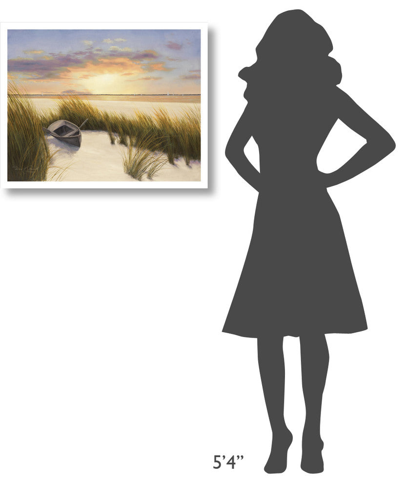 "Beach Hideaway" Digital Paper Print by Diane Romanello, 30"x24"