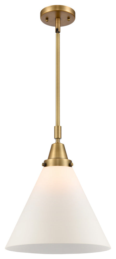INNOVATIONS LIGHTING 447-1S-BB-G41-L Cone Mini Pendant