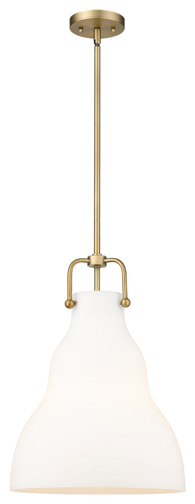 Innovations Lighting 494-1S-BB-G591-14 Haverhill 1 Light 14" Pendant