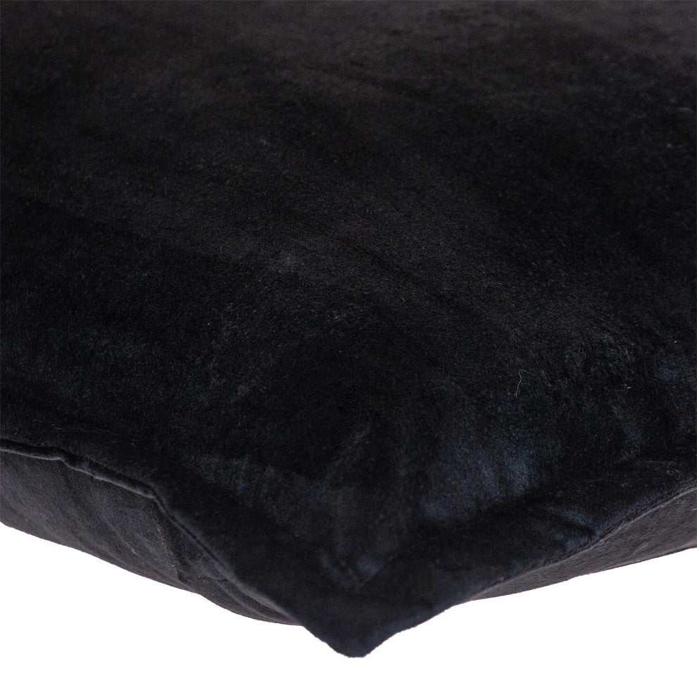 Parkland Collection Agneta Black Throw Pillow