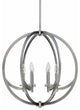 Quoizel ON2824BN Six Light Pendant Orion Brushed Nickel