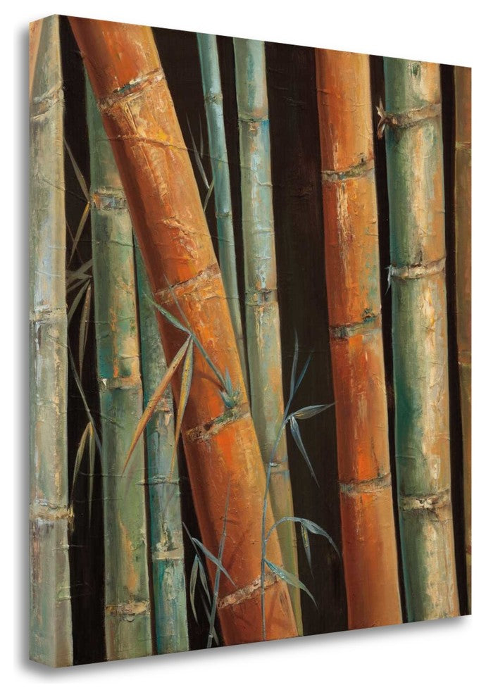 "Caribbean Bamboo II" By Tita Quintero, Giclee Print on Gallery Wrap Canvas