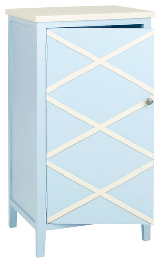 Safavieh Cary Small Cabinet, Light Blue