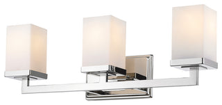 Zlite 1901-3V 3-Light Vanity, Matte Opal