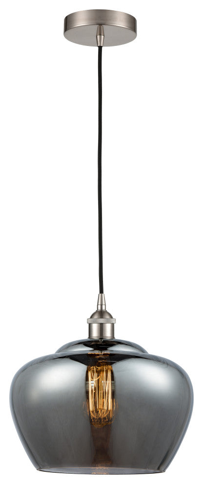 Innovations 616-1P-SN-G93-L Fenton 1 Light Mini Pendant, Brushed Satin Nickel
