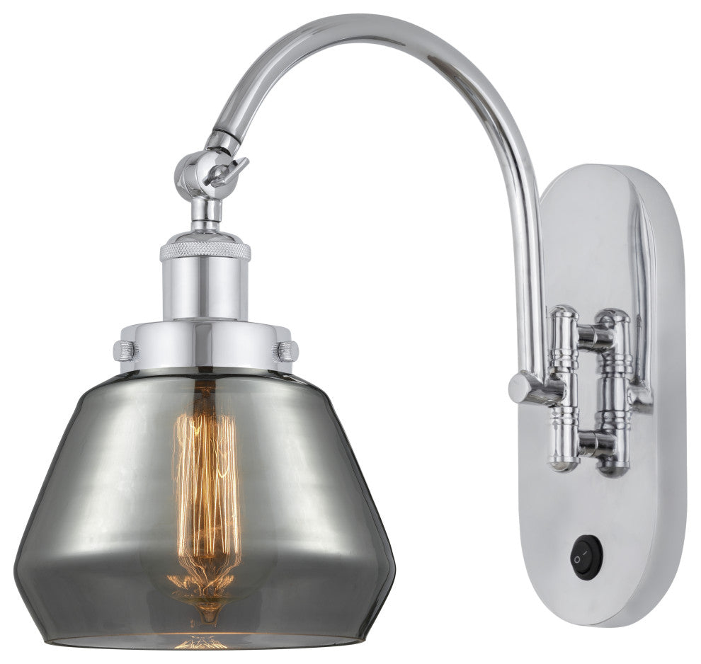 Innovations 918-1W-PC-G173-LED 1-Light Sconce, Polished Chrome