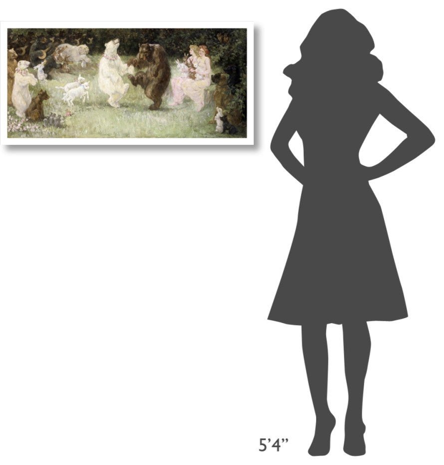 "The Rites of Spring" Digital Paper Print by Frederick Stuart Church, 38"x18"