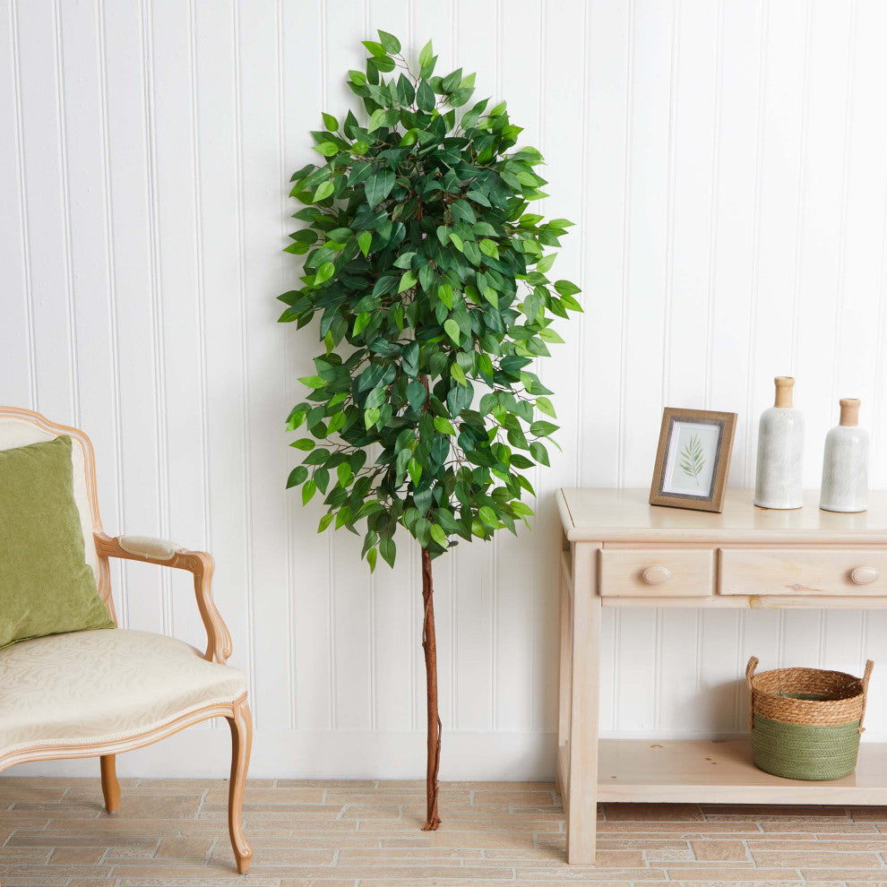 Lifestyle image in home interior showing the tree; full product visible; no overlays.