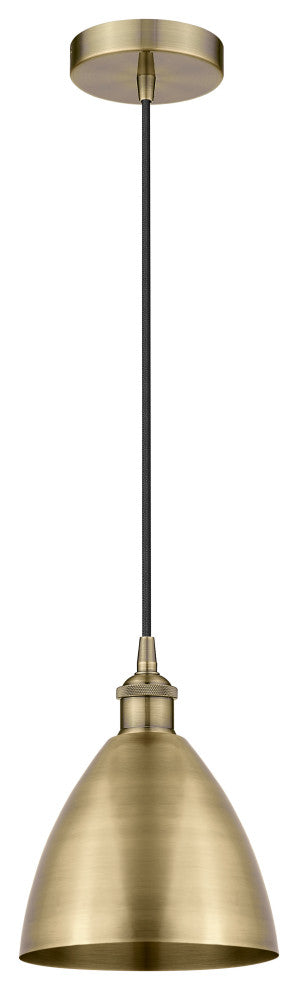 Innovations 616-1P-AB-MBD-75-AB-LED 1-Light Mini Pendant, Antique Brass
