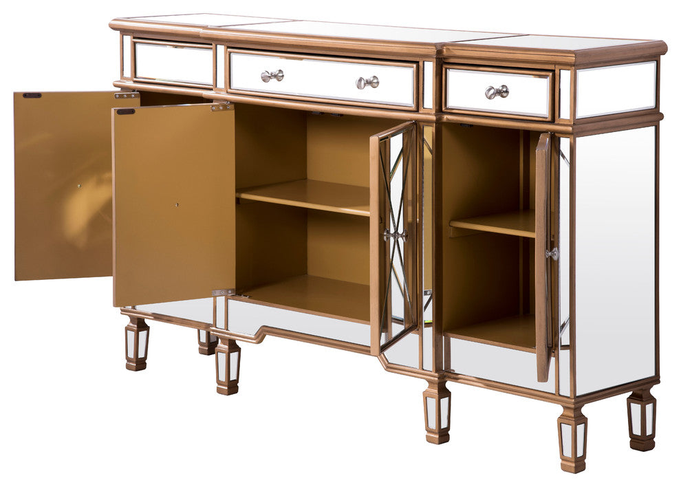 3 Drawer 4 Door Cabinet