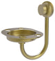 Venus Toothbrush Holder With Twist Accents, Satin Brass