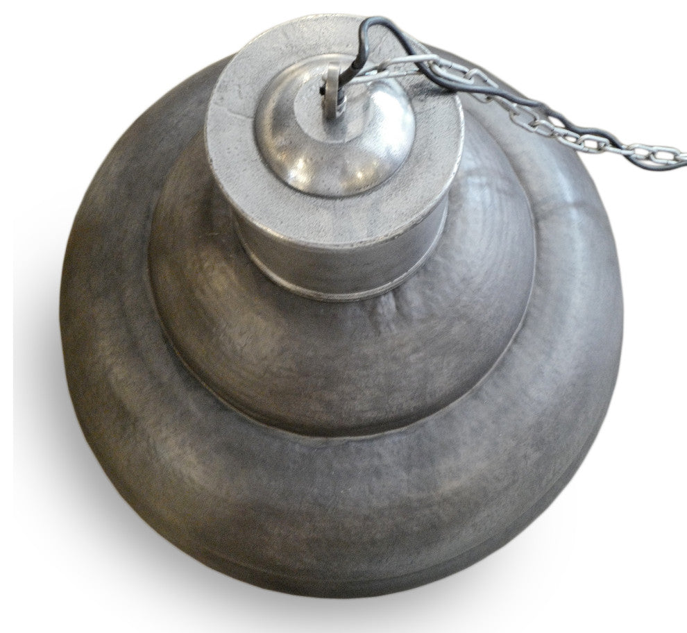 Large Hammered Vintage Kong Pendant