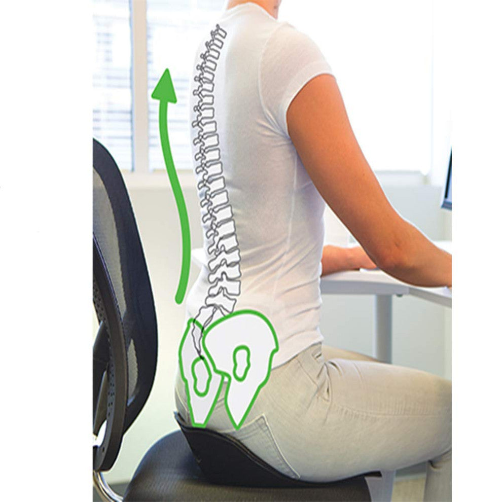 Ergonomic Task Mid Back Saddle Seat Side Office Chair, Beige