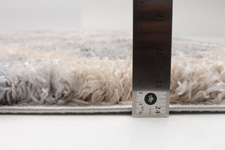 Moroccan Trellis Shag Rug, Gray, 7'10"x10'2"
