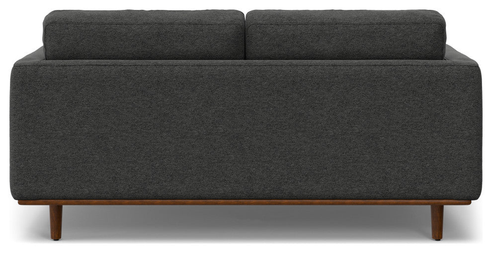 Morrison 72-inch Sofa, Charcoal Gray
