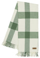 Wellington Plaid Throw, Olive