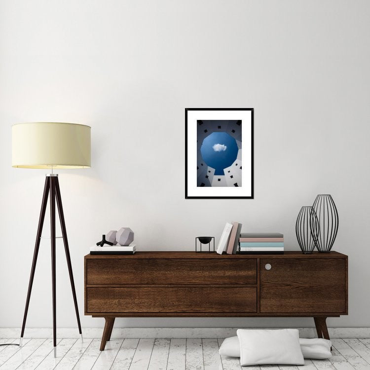 "Cloud" Framed Digital Print by Sobul, 22x30"