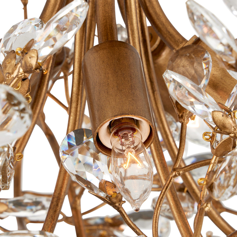 Crystal Bud Semi-Flush Mount