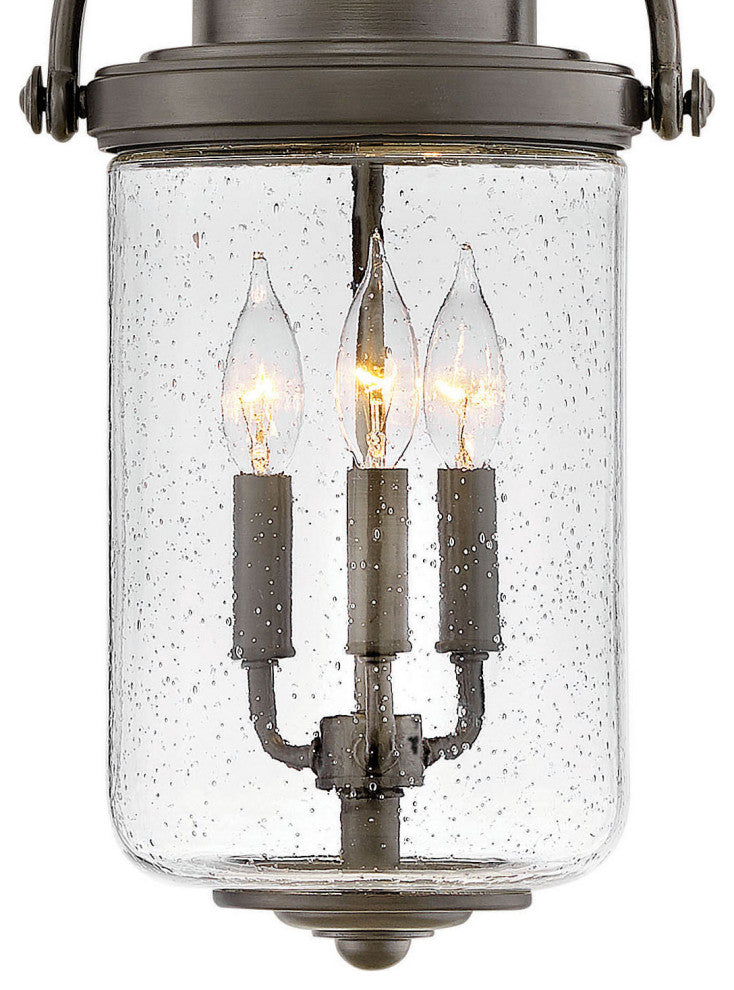Hinkley Willoughby Medium Hanging Lantern, Oil Rubbed Bronze