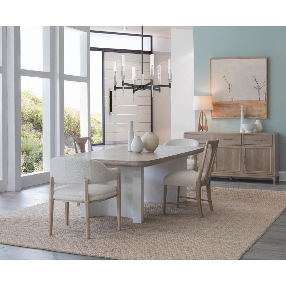 Bodhi 5-piece Rectangular dining Set - Mixed chairs