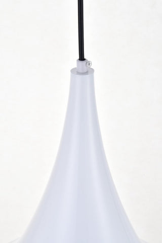 Courtney 1-Light White Pendant