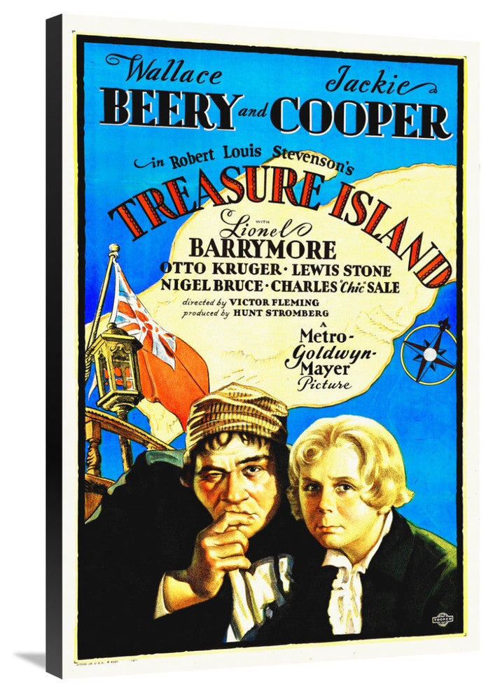 "Treasure Island" Stretched Canvas Giclee by Hollywood Photo Archive, 24x36"