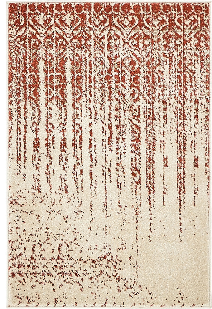 Unique Loom Red Del Mar Jennifer 2' 2 x 3' 0 Area Rug
