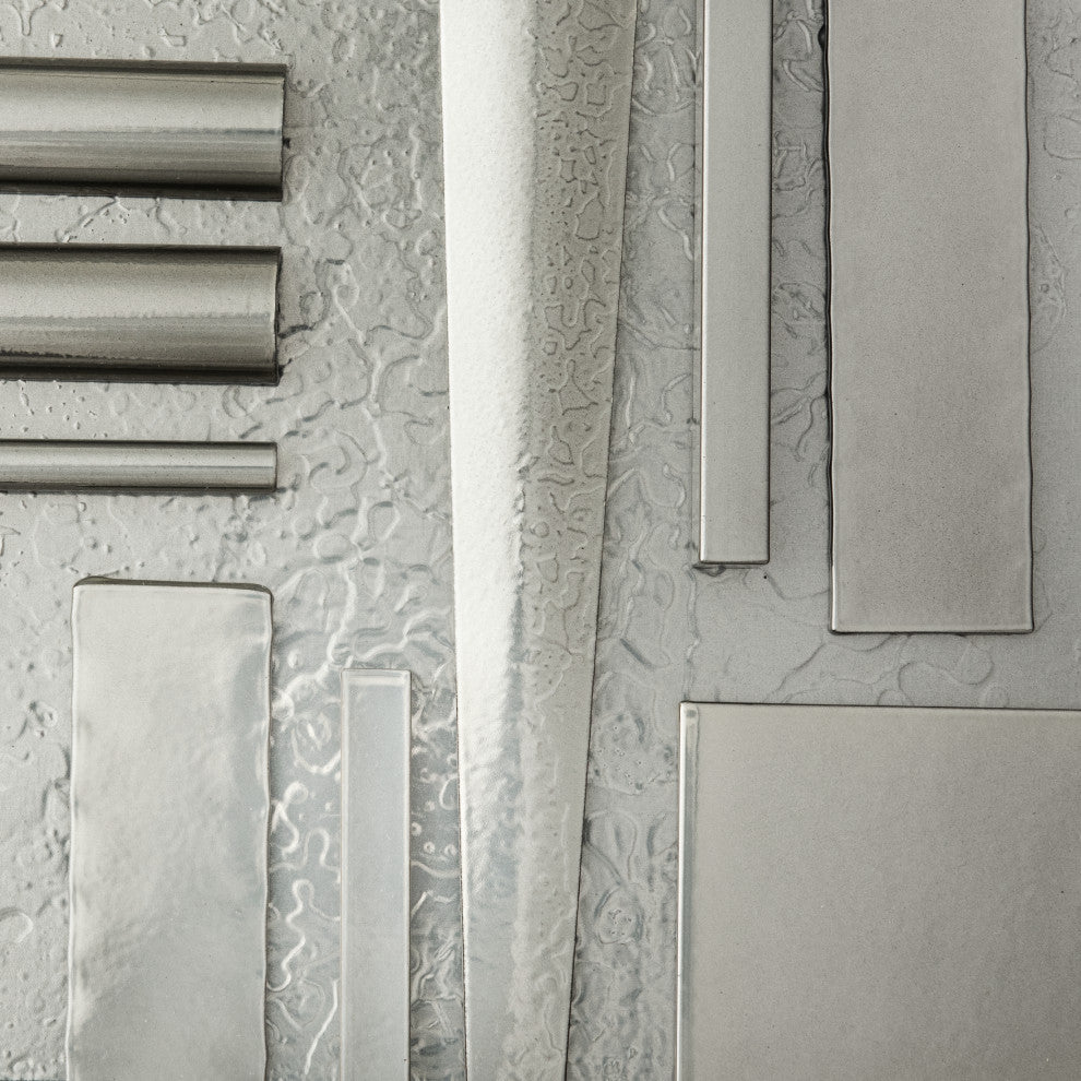 Forged Vertical Bar 18" Wall Sconce, Sterling