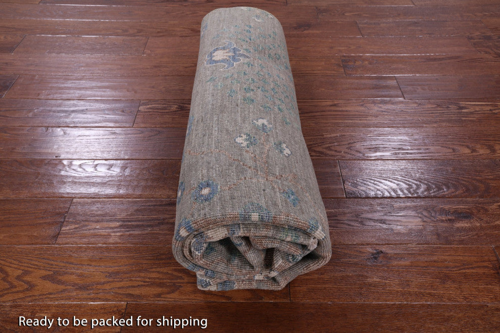 5' 7" X 7' 6" Persian Gabbeh Hand Knotted Wool Rug Q10206