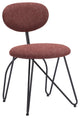 Novi Dining Chair (Set of 2) Maroon Brown