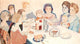 Pavel Filonov Family Portrait, 15"x30" Gallery Wrapped Canvas Print