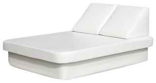 Modern Outdoor Bed Lounge, Crib And 2 Lean Wedges