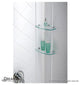 DreamLine Frameless Sliding Shower Enclosure, Base and QWALL-4 Backwall Kit