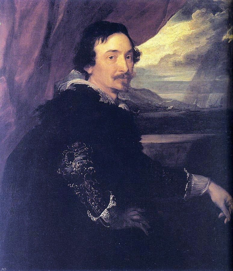 Sir Antony Van Dyck Lucas van Uffelen, Gallery Wrapped Canvas Print, 20"x25"