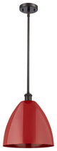 Innovations 516-1S-OB-MBD-12-RD-LED 1-Light Pendant, Oil Rubbed Bronze