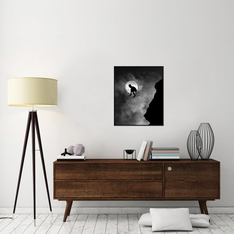 "Adrenaline" Framed Canvas Giclee by Hengki Lee, 26x31"
