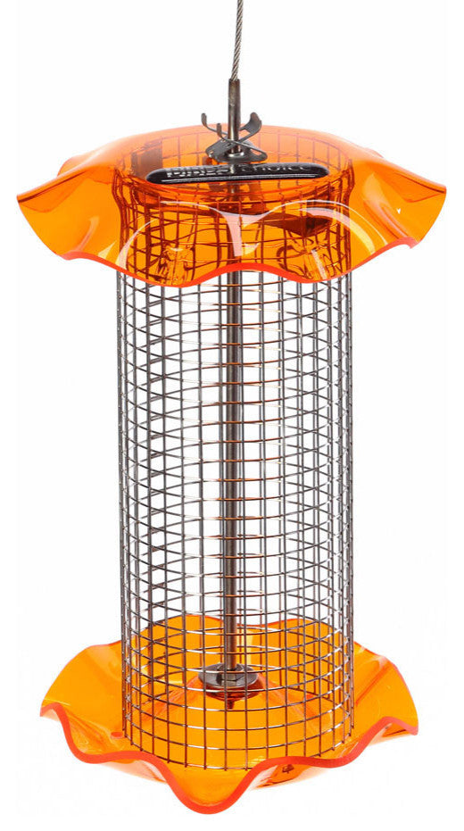 Sunflower Feeder, Neon Orange, Small