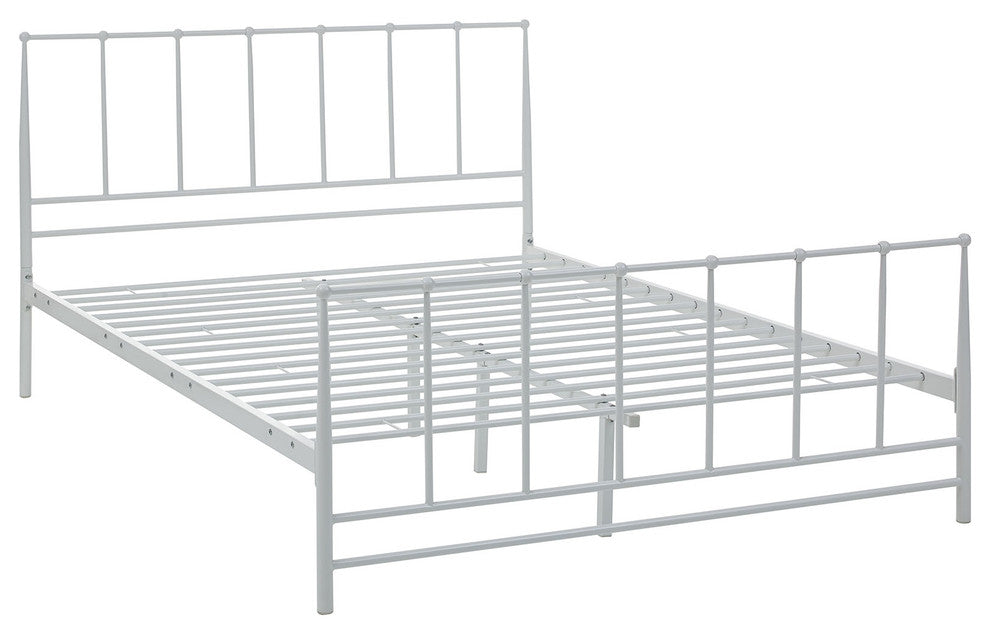 Modway Estate Full Bed, White