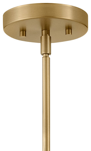Lark Madi 16" Medium Pendant Light, Lacquered Brass