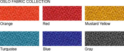 PI Stool, Oslo Gray Fabric