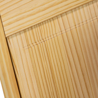 Plantation Bi-fold Closet Door, Louver-Panel, Clear, 1"x32"x80"