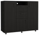 DEPOT E-SHOP Milano Double Door Cabinet Dresser,2 Drawers,4 Interior Shelves,Rod
