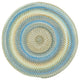 Capel Kill Devil Hill Light Blue 0210_410 Braided Rugs - 8' 6" Round