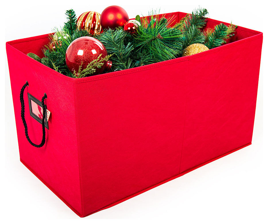 Multi Use Christmas Decoration Storage Box