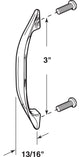 5Ea U9053 Cabinet 3" Pull Ant. Brass