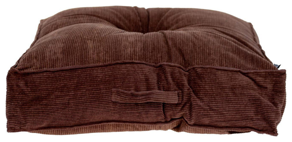 Parkland Collection Alena Brown Floor Pillow