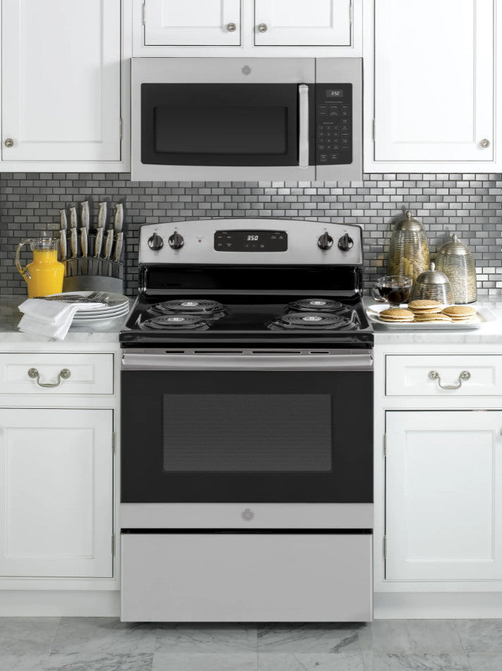 GEÂ® 1.6 Cu. Ft. Over-the-Range Microwave Oven